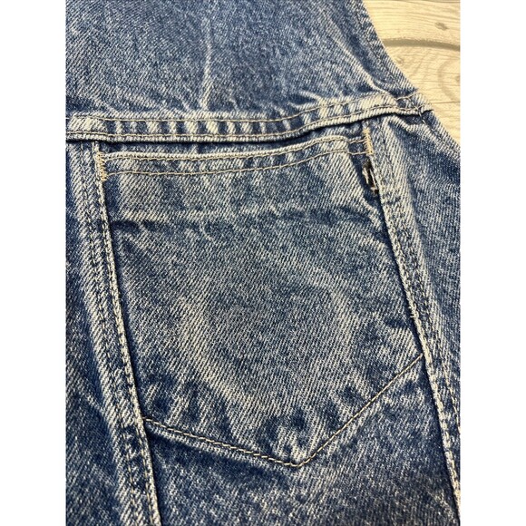 Levis Vtg USA Denim Vest Lined Sample Clothing Size Large? Read Reversible - Picture 3 of 16